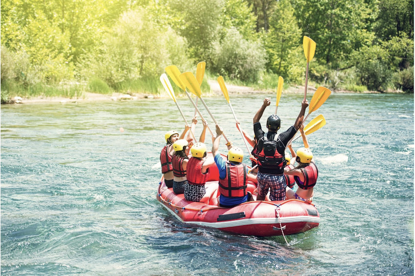 Fun Glisse rafting